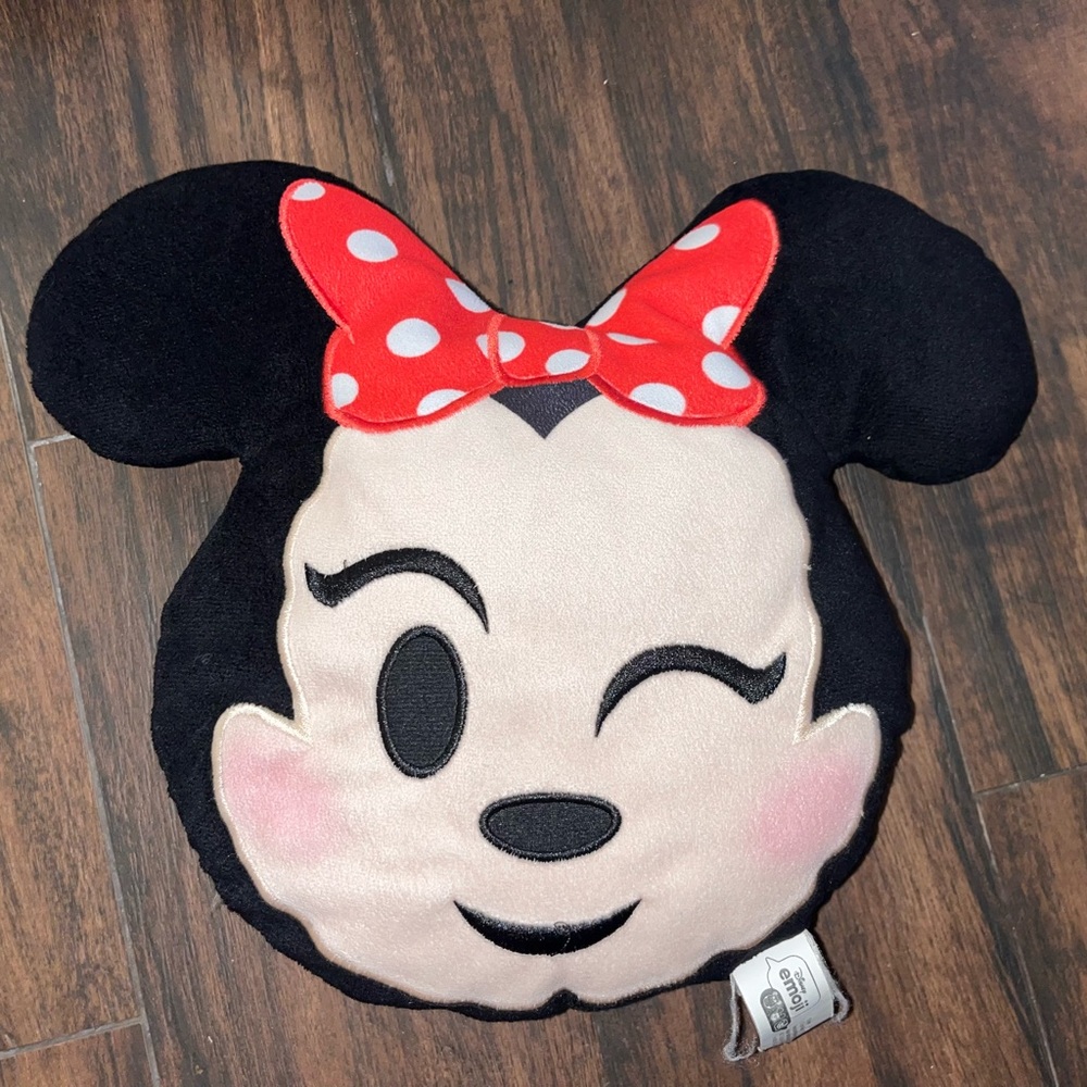 Disney Minnie Mouse Emoji Pillow